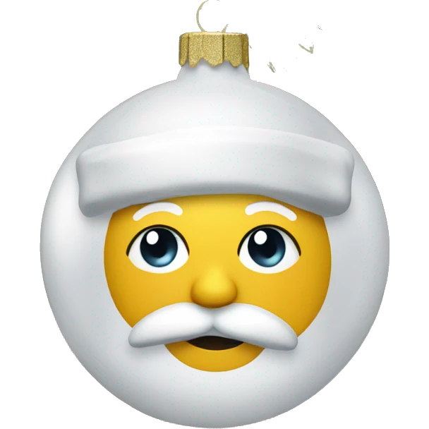 christmas ornament emoji