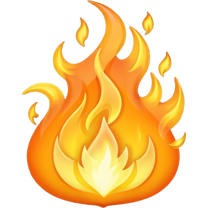 Magic flame  emoji