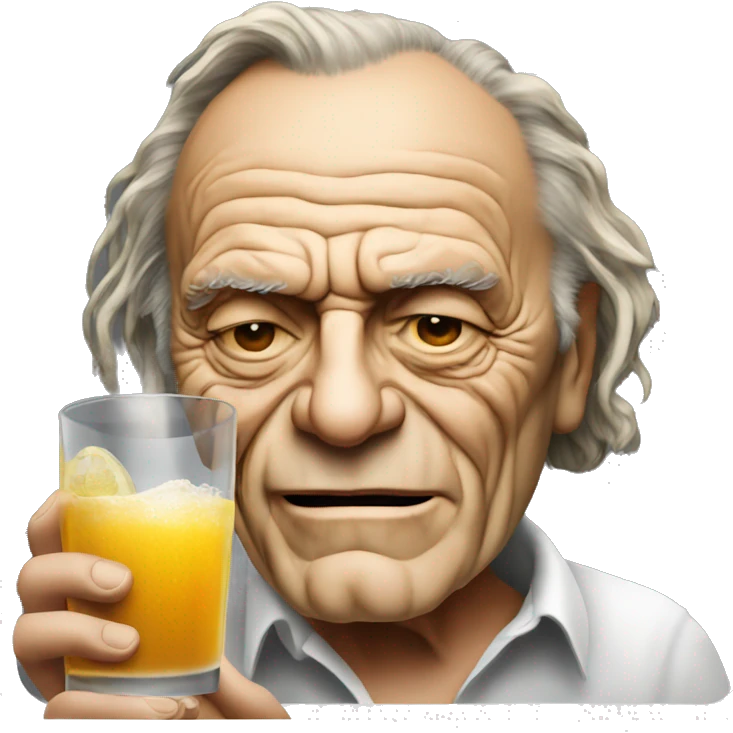 Charles Bukowski Drink emoji