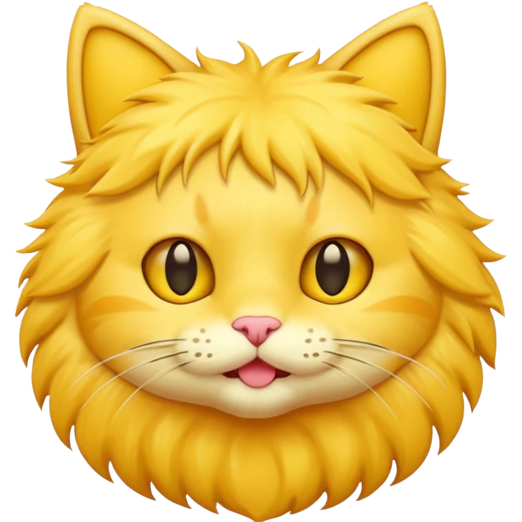 Yellow kitty yellow emoji emoji