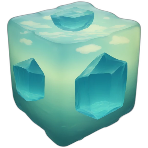 Water cube emoji