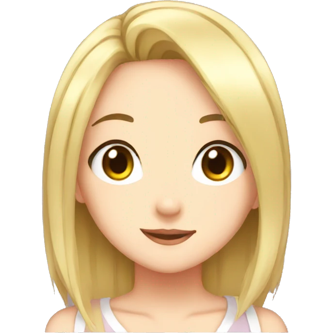 Anime girl emoji