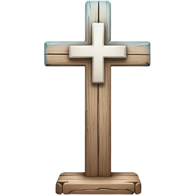 White cross emoji