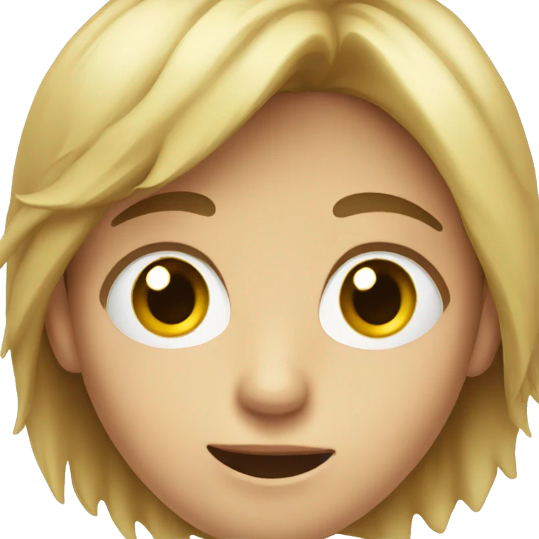 boy with curious face emoji