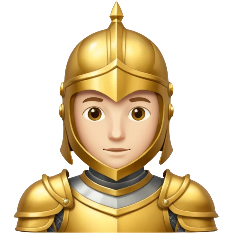 gold knight emoji