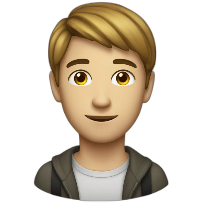 Programmer in 14 years old emoji