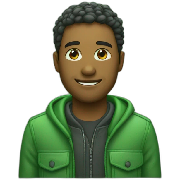 A green card for a year  emoji