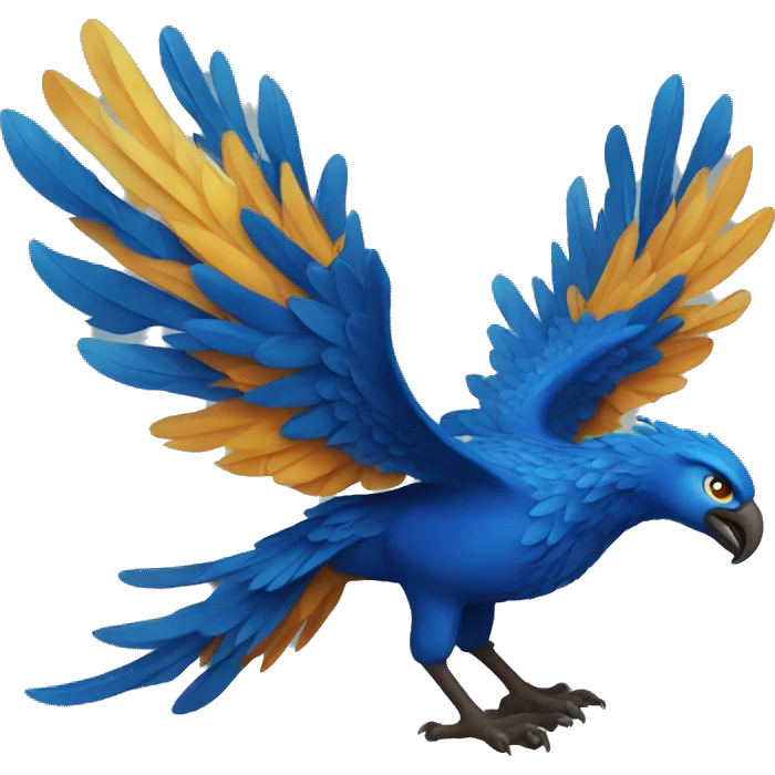 Blue Phoenix  emoji