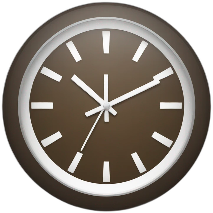 Design a clock emoji emoji