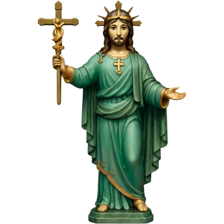 Cristo de la concordia emoji