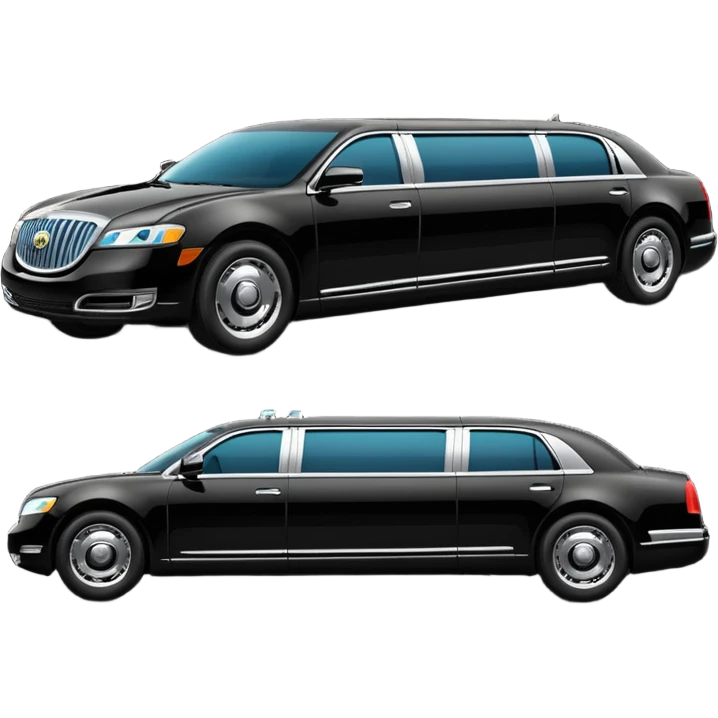luxury self driving limo emoji