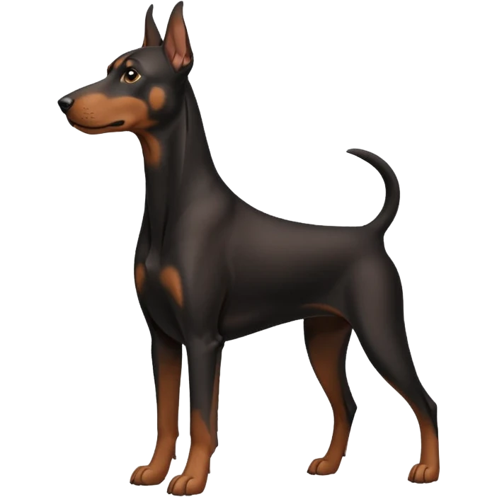 Doberman dog  emoji