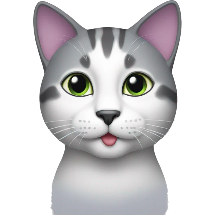 cat with Telus logo emoji