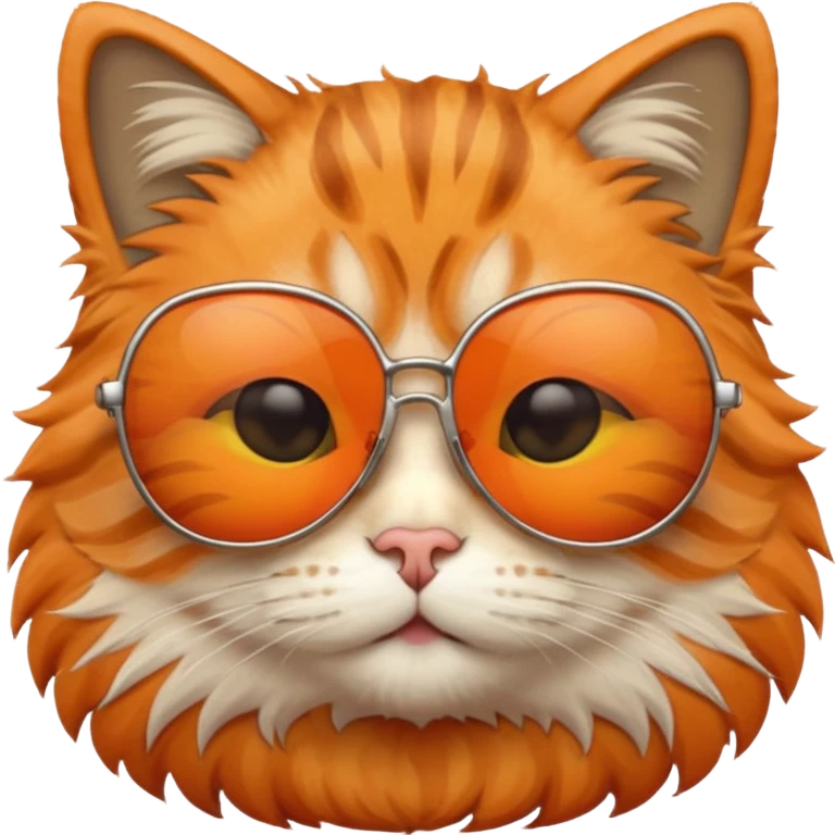 Cat wearing sunglasses emoji