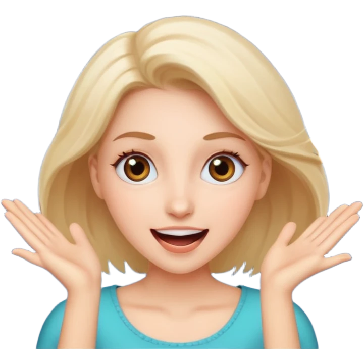 pria dengan ekspresi senang / excited dengan mata menjadi bintang emoji
