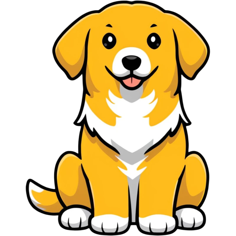 Golden retriever  emoji