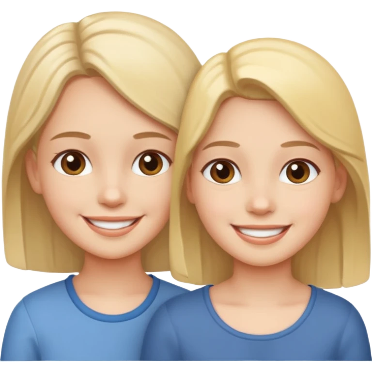 Two sisters and one boy emoji  emoji