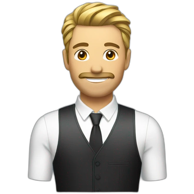 Male hairstyler emoji