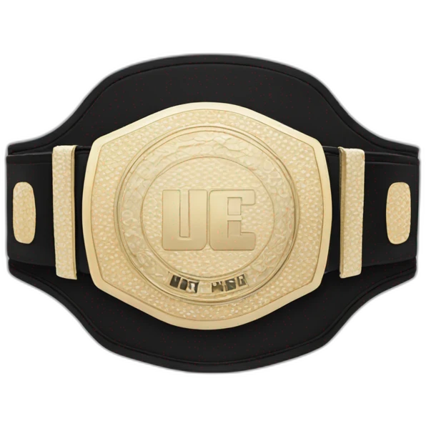 Khabib white ufc belt emoji