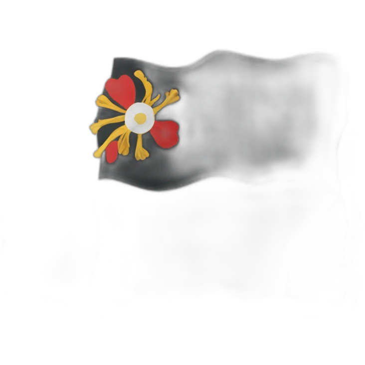 The flag of brittany emoji