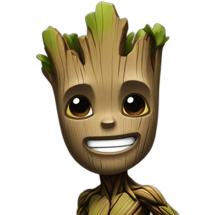 Groot TV emoji