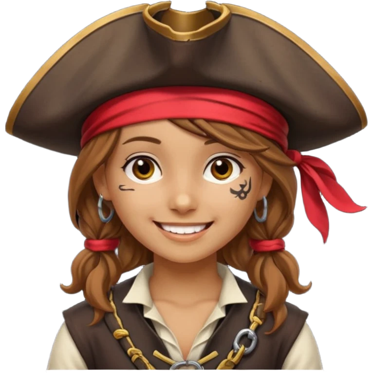 Girl pirate  emoji