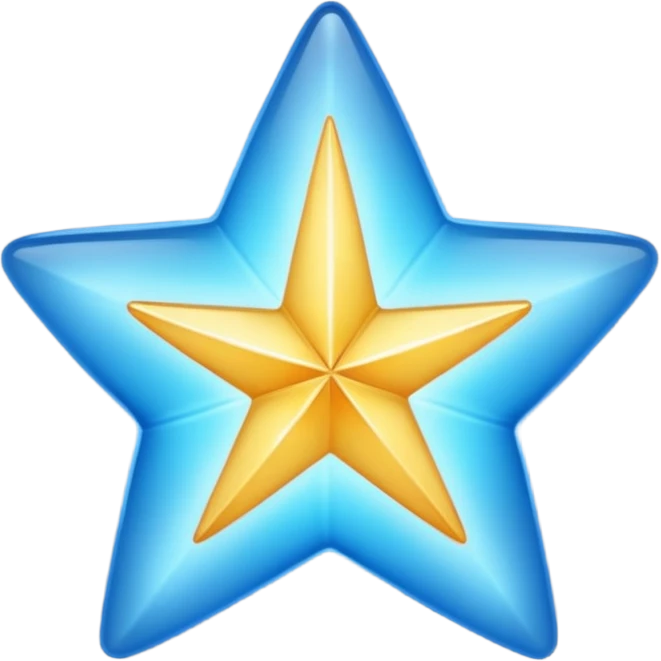 blue star emoji
