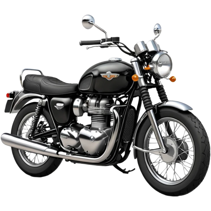 Triumph Bonneville  Motorcycle  emoji