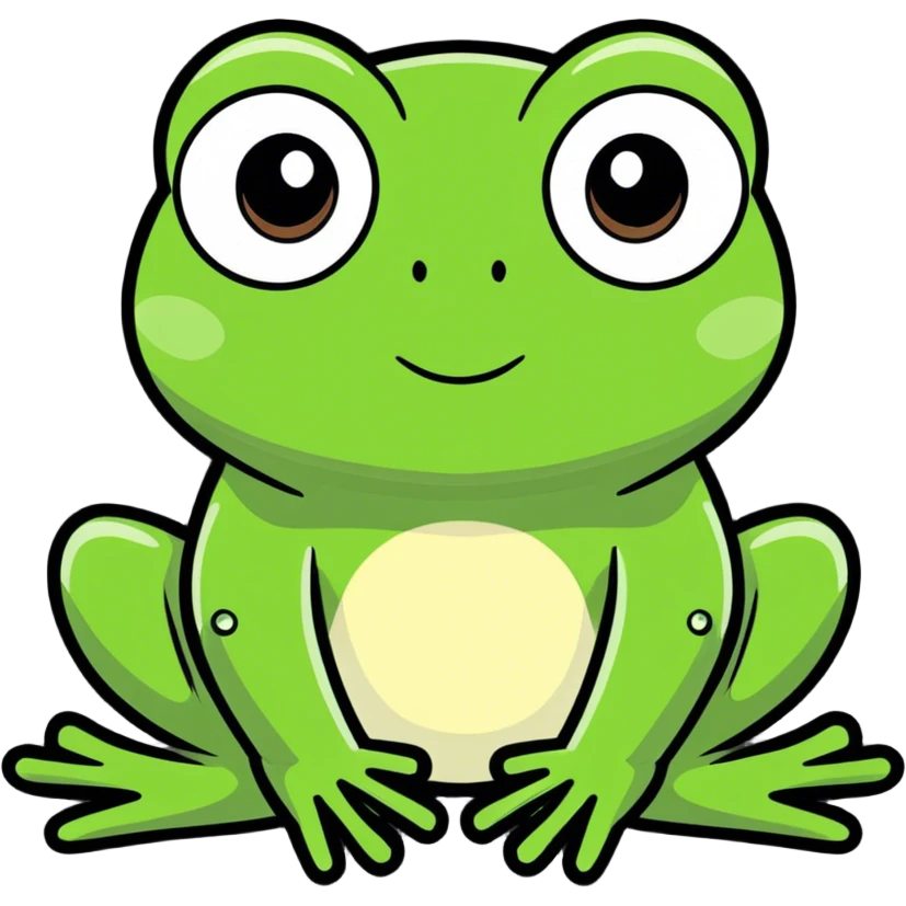 Frog emoji