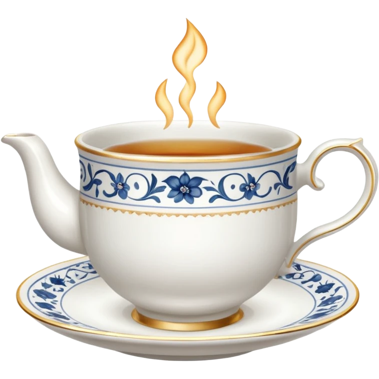 porcelain tea cups emoji