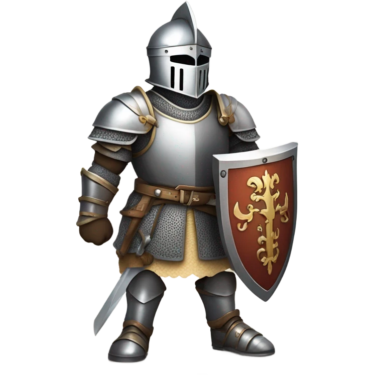 Knight wielding Mjolnir emoji
