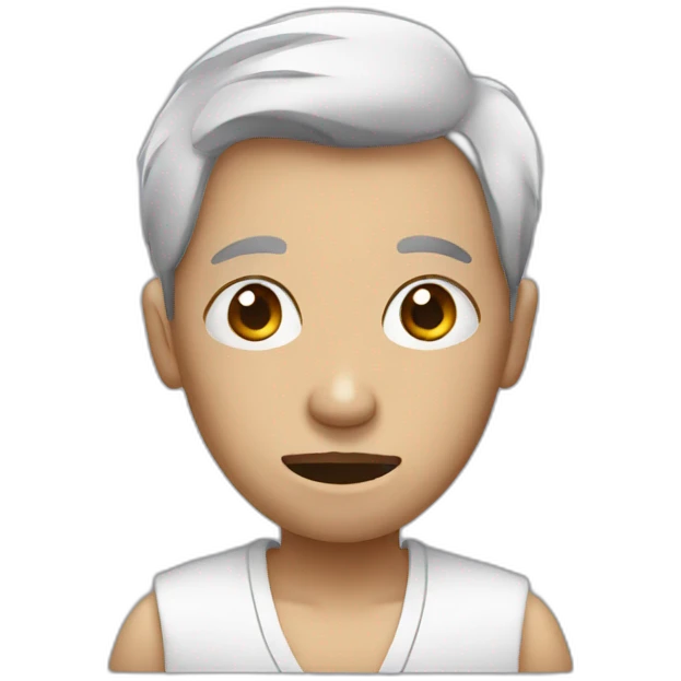 sick-person emoji