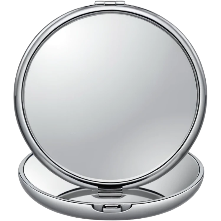 small round compact mirror emoji