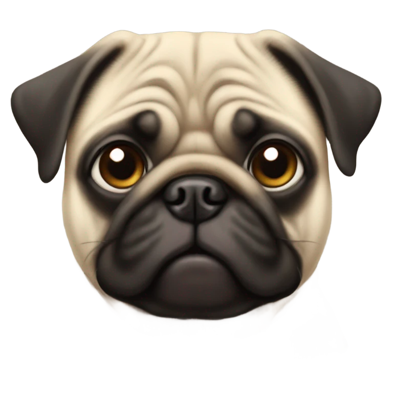 Pug emoji