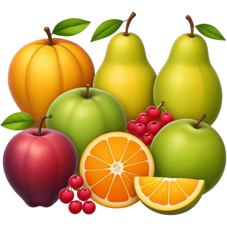 Fruits emoji
