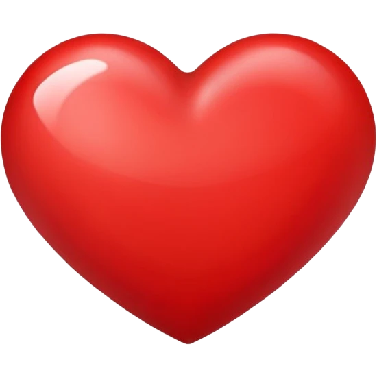 red heart emoji