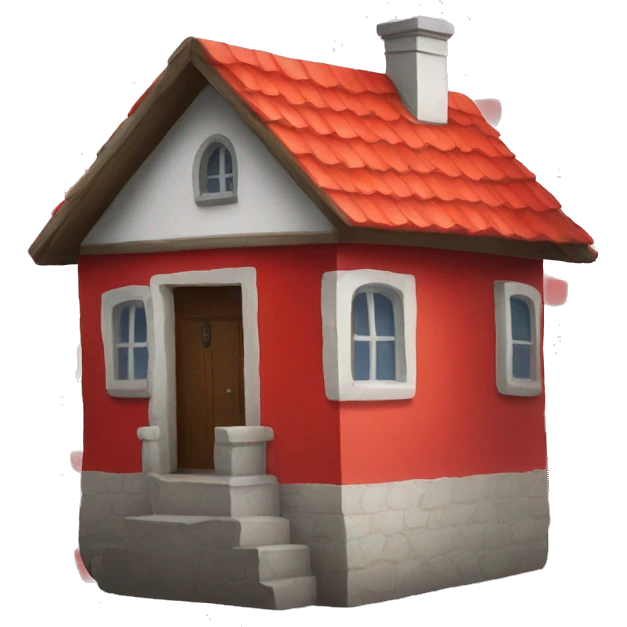 house with polish flag emoji
