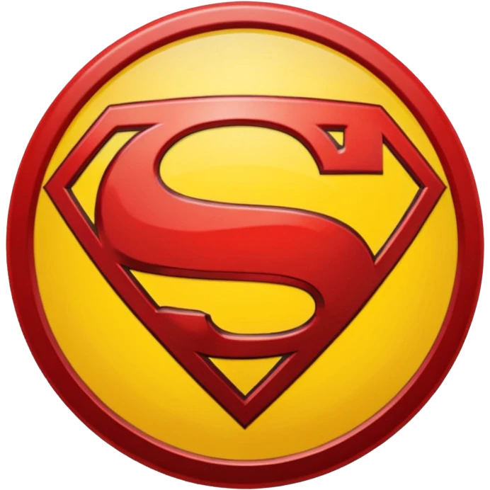 Superman emblem emoji