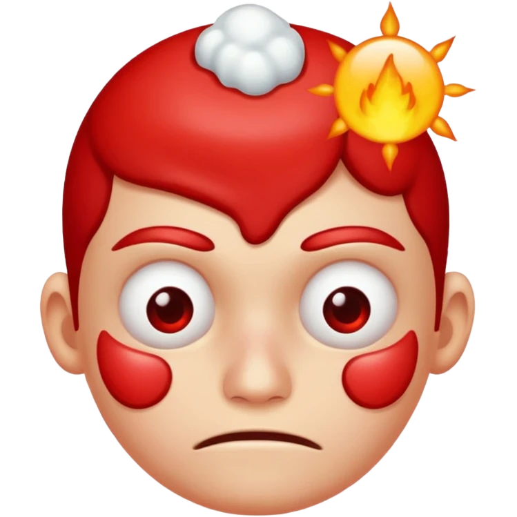 pimple emoji