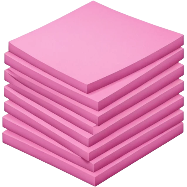 pink sticky notes emoji