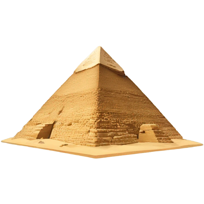 a pyramid from egypt emoji