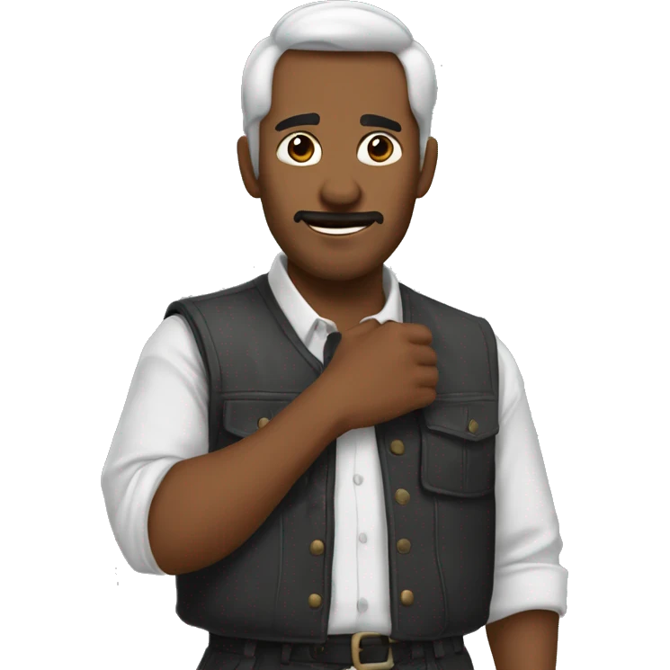 бант коричневого цвета emoji