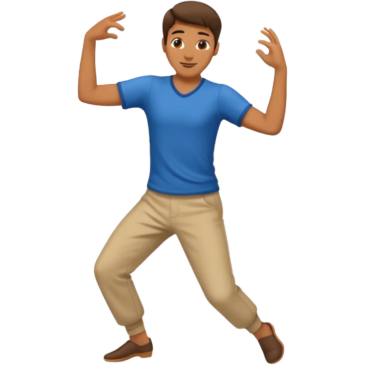 Le monsieur danse mobile emoji