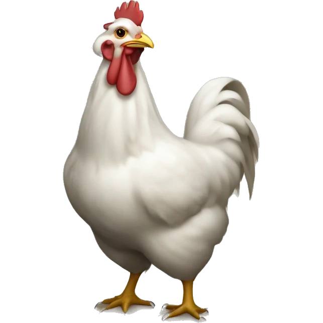 Chicken liberal emoji