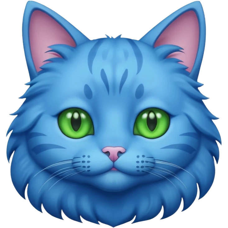 Blue Cat emoji