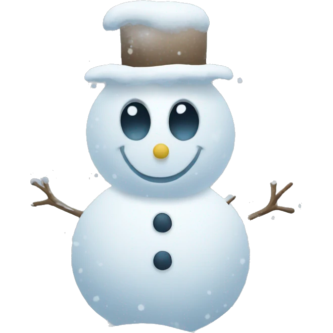 Snow  emoji