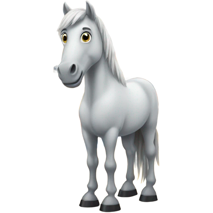 Horse at walmart emoji
