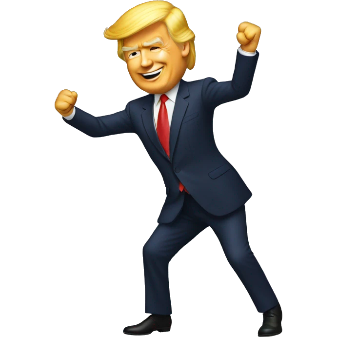 Trump qui danse emoji