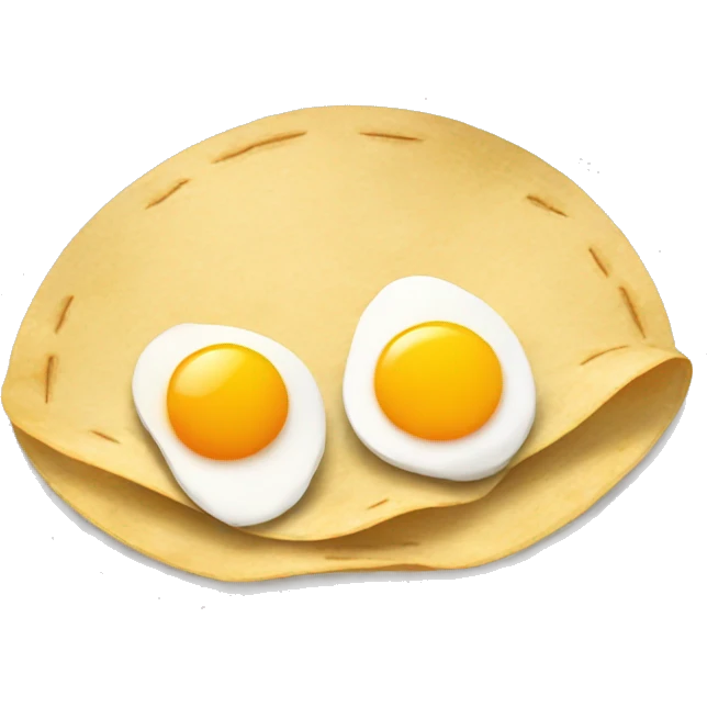 Egg tortillas  emoji
