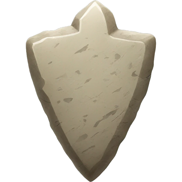 Stone arrowhead emoji